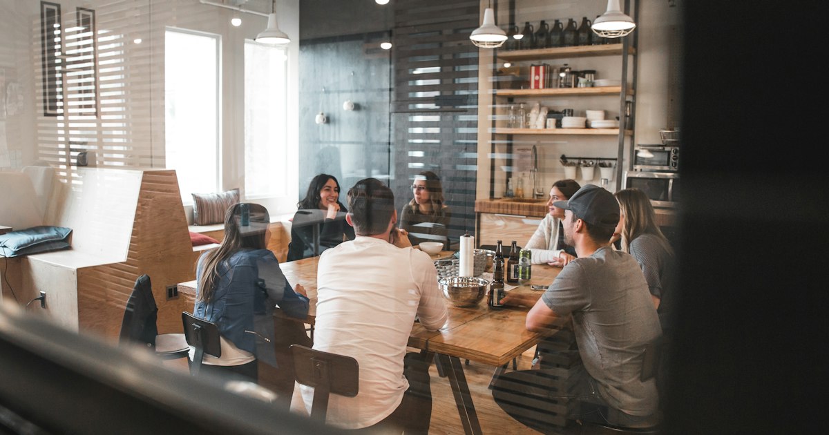 people sitting on chair